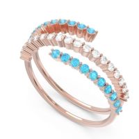 Modern Wrap Pave Upota Ring