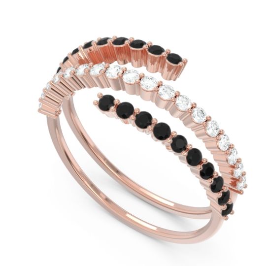 Modern Wrap Pave Upota Ring