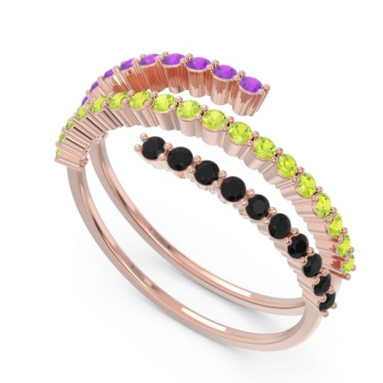 Modern Wrap Pave Upota Ring