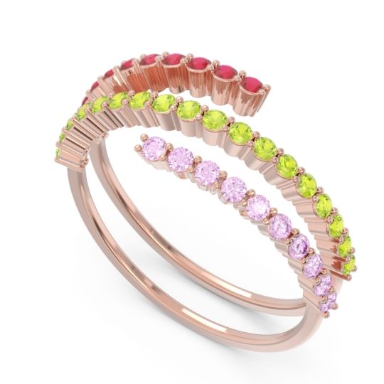 Modern Wrap Pave Upota Ring