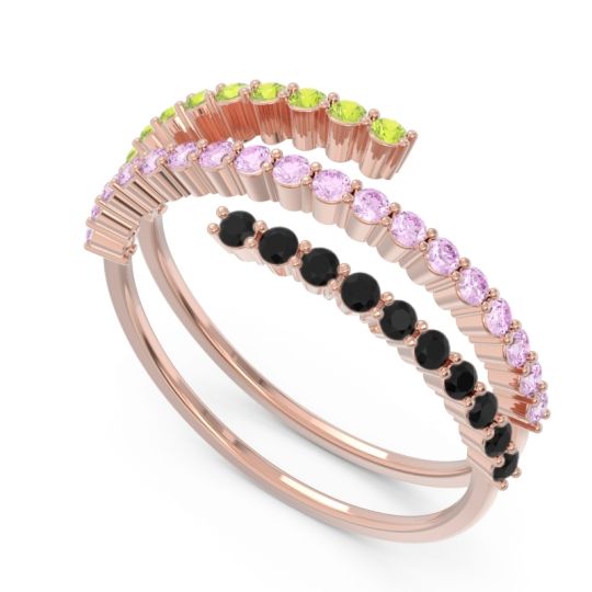 Modern Wrap Pave Upota Ring