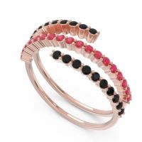 Modern Wrap Pave Upota Ring