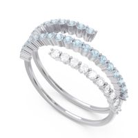 Modern Wrap Pave Upota Ring