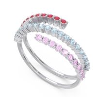 Modern Wrap Pave Upota Ring