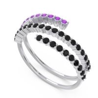 Modern Wrap Pave Upota Ring