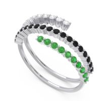 Modern Wrap Pave Upota Ring