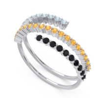 Modern Wrap Pave Upota Ring