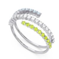 Modern Wrap Pave Upota Ring