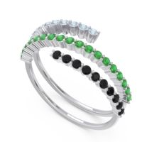 Modern Wrap Pave Upota Ring