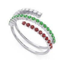 Modern Wrap Pave Upota Ring