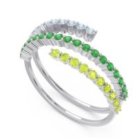 Modern Wrap Pave Upota Ring