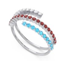 Modern Wrap Pave Upota Ring