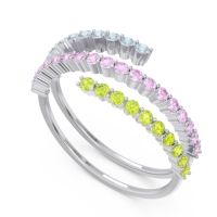 Modern Wrap Pave Upota Ring