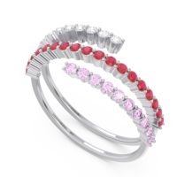 Modern Wrap Pave Upota Ring