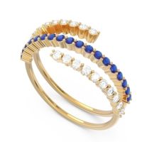 Modern Wrap Pave Upota Ring