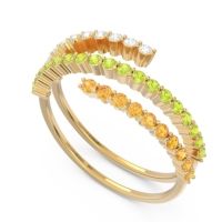 Modern Wrap Pave Upota Ring