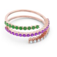 Modern Wrap Pave Upota Ring