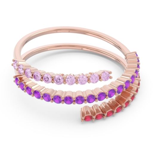 Modern Wrap Pave Upota Ring