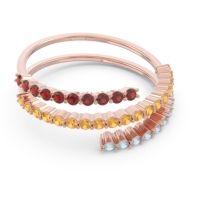 Modern Wrap Pave Upota Ring