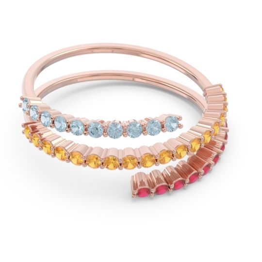 Modern Wrap Pave Upota Ring