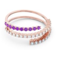 Modern Wrap Pave Upota Ring