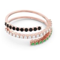 Modern Wrap Pave Upota Ring