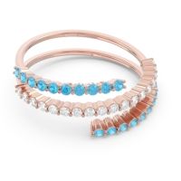 Modern Wrap Pave Upota Ring