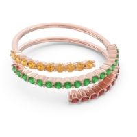 Modern Wrap Pave Upota Ring