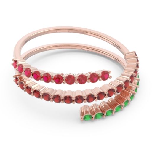 Modern Wrap Pave Upota Ring