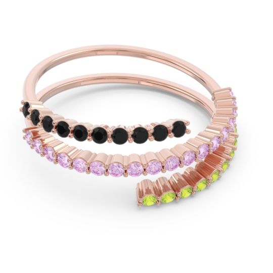 Modern Wrap Pave Upota Ring