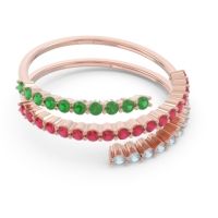 Modern Wrap Pave Upota Ring