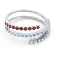 Modern Wrap Pave Upota Ring