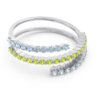 Modern Wrap Pave Upota Ring