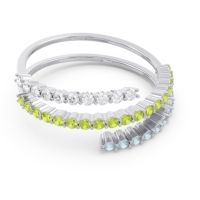 Modern Wrap Pave Upota Ring