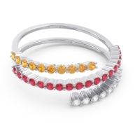 Modern Wrap Pave Upota Ring