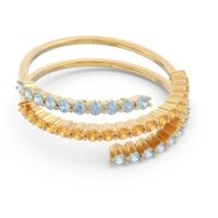 Modern Wrap Pave Upota Ring