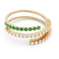 Modern Wrap Pave Upota Ring