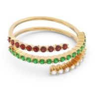 Modern Wrap Pave Upota Ring