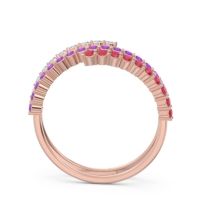 Modern Wrap Pave Upota Ring