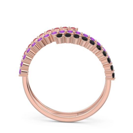 Modern Wrap Pave Upota Ring