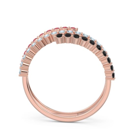 Modern Wrap Pave Upota Ring