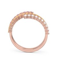 Modern Wrap Pave Upota Ring