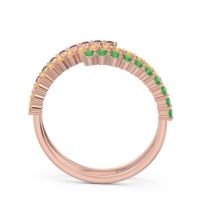 Modern Wrap Pave Upota Ring