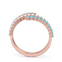 Modern Wrap Pave Upota Ring