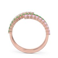 Modern Wrap Pave Upota Ring