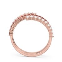 Modern Wrap Pave Upota Ring