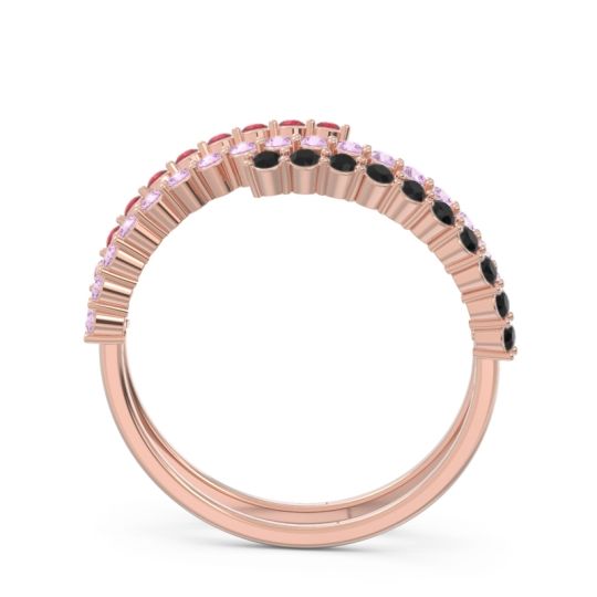 Modern Wrap Pave Upota Ring
