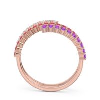 Modern Wrap Pave Upota Ring