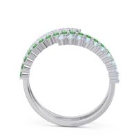 Modern Wrap Pave Upota Ring