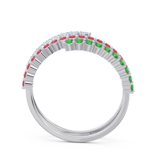 Modern Wrap Pave Upota Ring